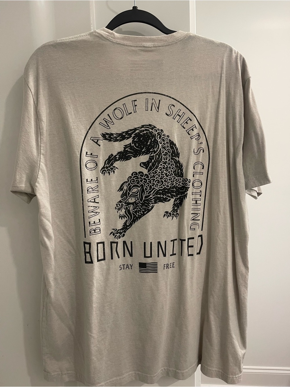 Beware of a Wolf in Sheep’s Clothing Graphic Tee